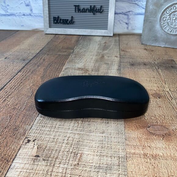 Ray ban hard shell sunglasses case black w dust cloth - Picture 4 of 8